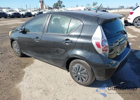 2014 Toyota Prius C One from USA, damaged, VIN JTDKDTB36E1062378